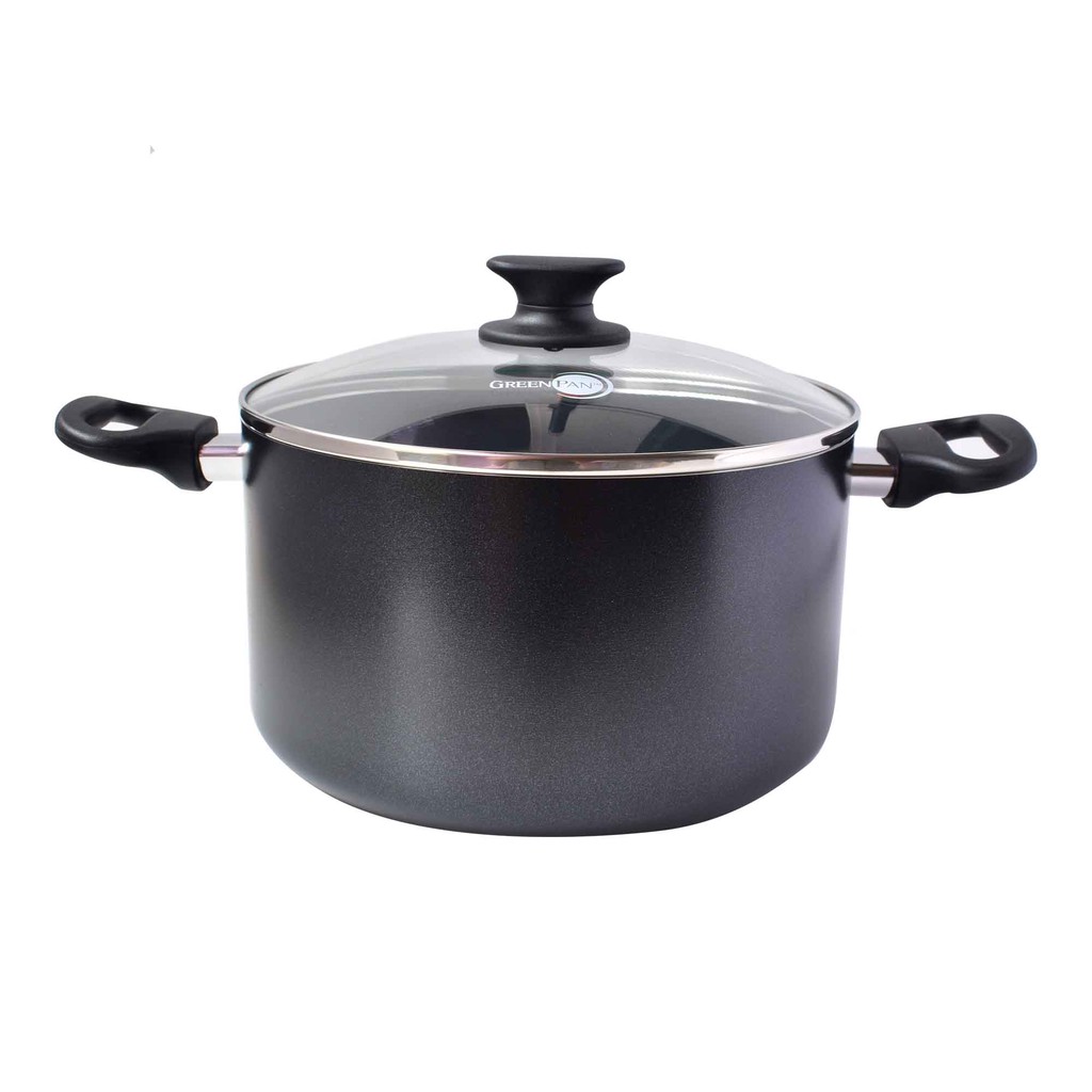 GreenPan Cambridge Black Casserole 22 cm