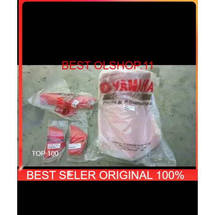PAKET DEK TENGAH MIO SOUL KARBU MERAH ORIGINAL YGP ORIGINAL YAMAHA