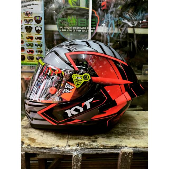 KYT FALCON 2 ARMOUR STANDAR | HELM KYT FALCON FULL UPGRADE PAKET GANTENG | THM
