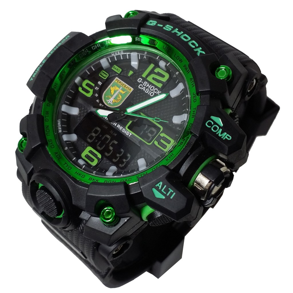 { EXCLUSIVE } JAM TANGAN PERSEBAYA DUAL TIME