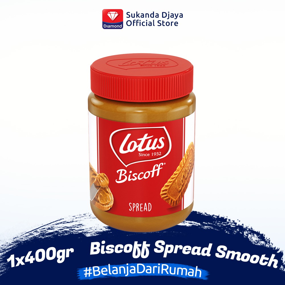 Jual Lotus Biscoff Spread Smooth 400 Gr Indonesia|Shopee Indonesia