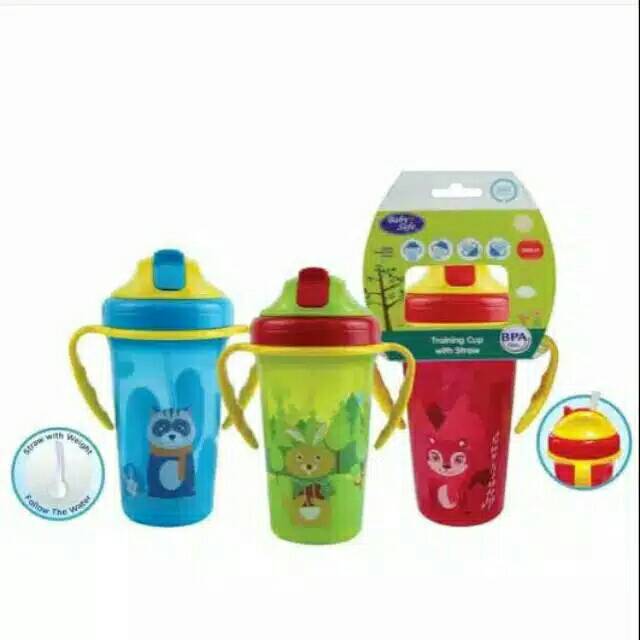 JP020 Baby Safe Straw Cup 300 ml