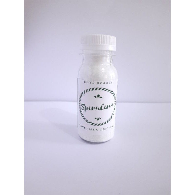 MASKER ORGANIK KEYS BEAUTY 40 GRAM-Spirulina Botol