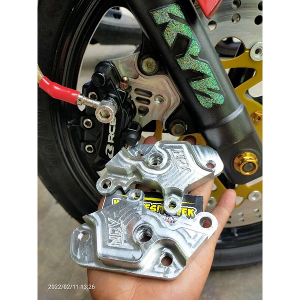 Pangkon Kaliper RCB Pnp Shock KYB Vixion Disc 300mm