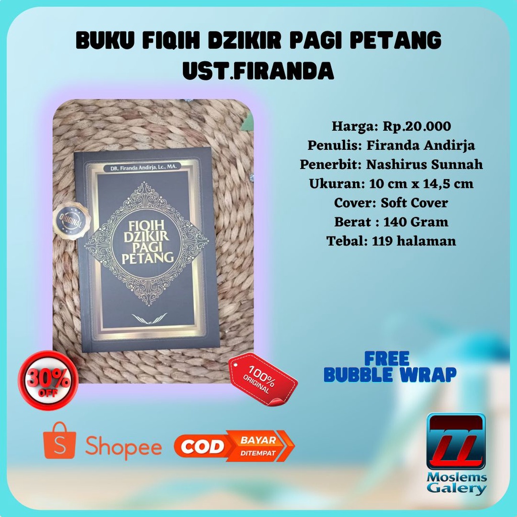 Buku Fiqih Dzikir Pagi Petang Ust.Firanda
