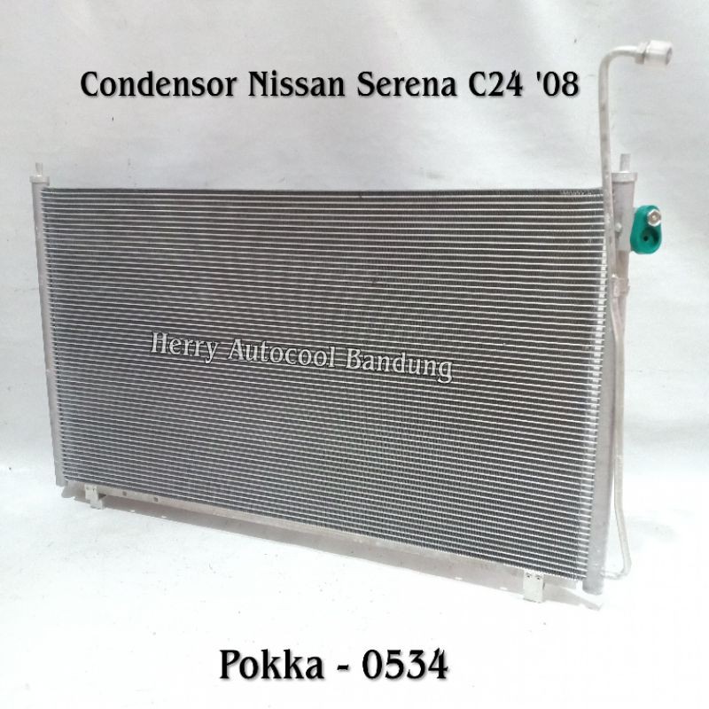 Condensor - Kondensor ac Nissan Serena C24 '08 - Pokka