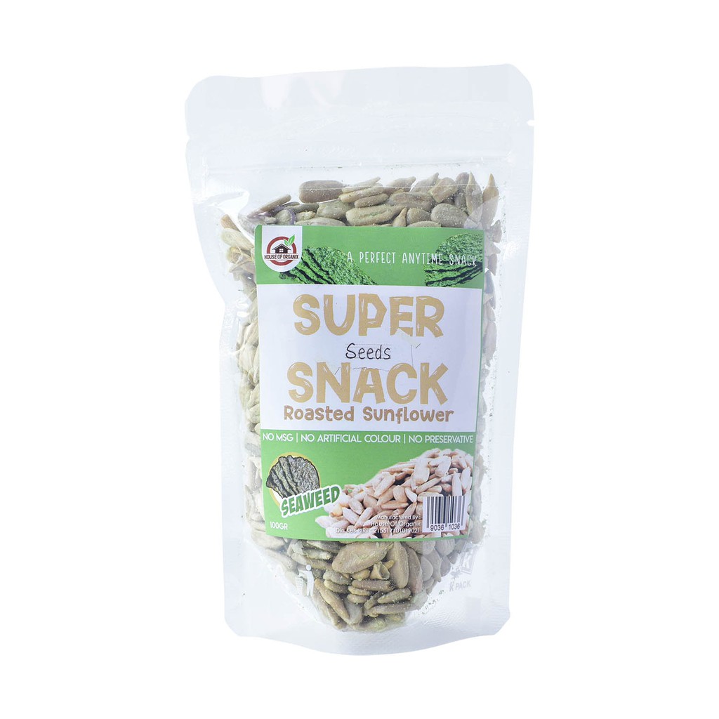 Super Seeds Snack Roasted Sunflower 100 Gr