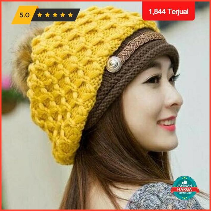 Puncak Promo Topi Kupluk Wanita/Topi Kupluk Dewasa Limited