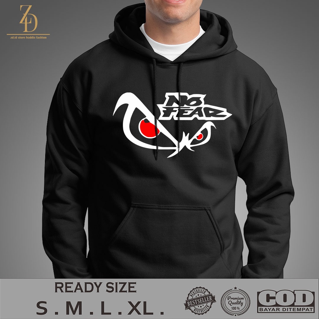 JAKET HODDIE NO FEAR / HOODIE PRIA / JAKET PRIA / HOODIE KEREN
