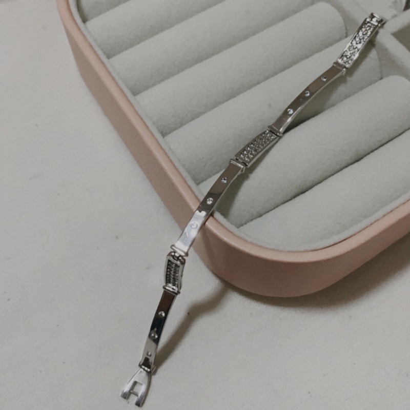 GELANG EMAS PUTIH WHITE GOLD