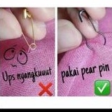 Peniti Bohlam / peniti labu anti nyangkut warna warni