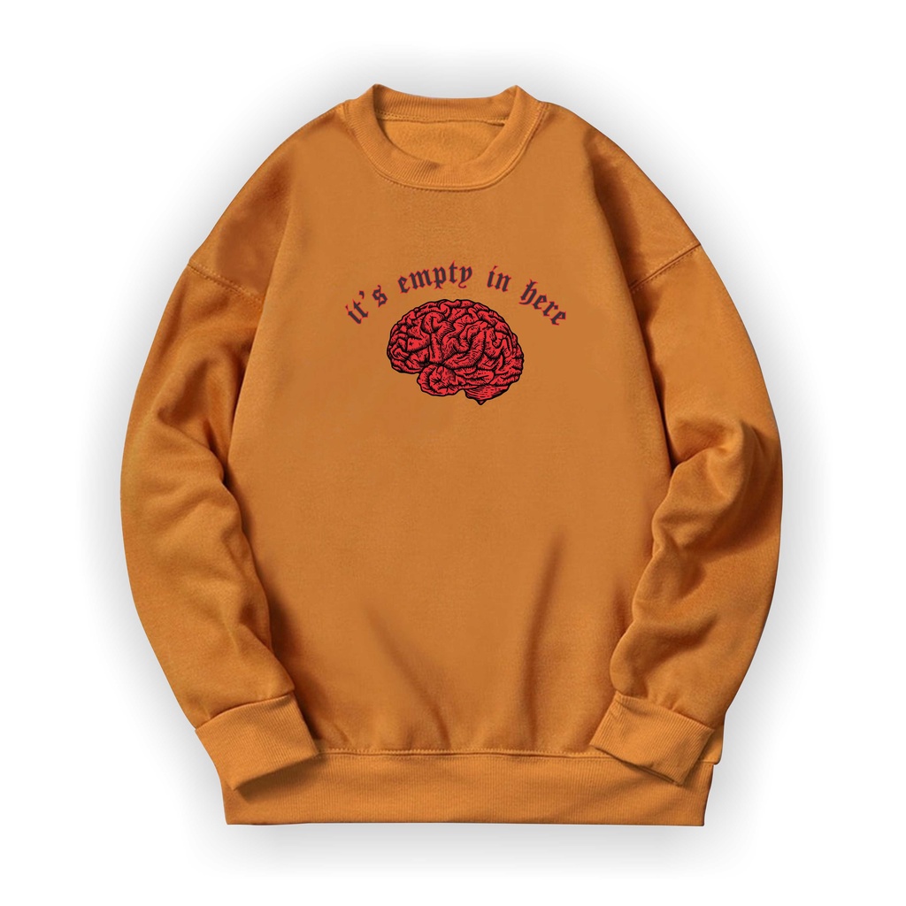 Human Brain Basic Sweater II Human Brain Sweater Crewneck II Sweatshirt SIZE M - XL ( Pria &amp; Wanita / Anak &amp; Dewasa )