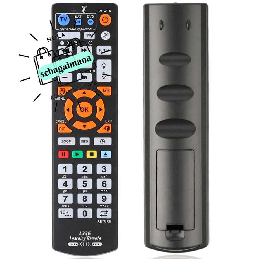 CHUNGHOP Universal Learning IR Remote - L336 Remot TV Universal Ori