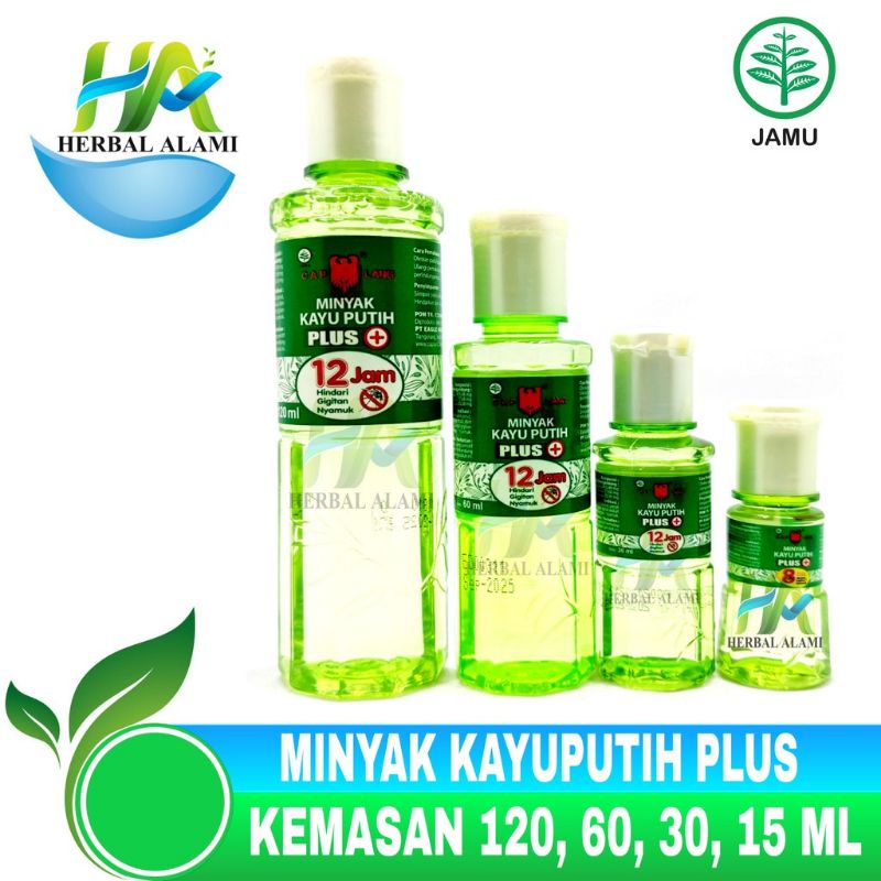 Cap Lang Minyak Kayu Putih Plus 30ml dan 60ml