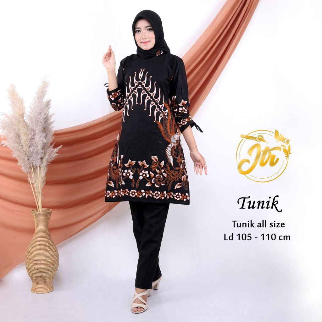 MODEL ATASAN TERBARU ATASAN BATIK TUNIK KERJA KODE H  2022