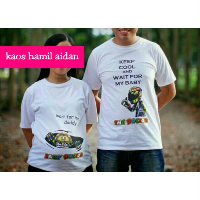BIG SIZE kaos couple F1 valentino rossi