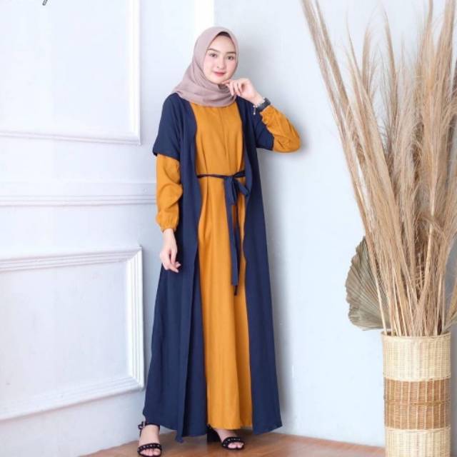 Rasya dress baju gamis muslim