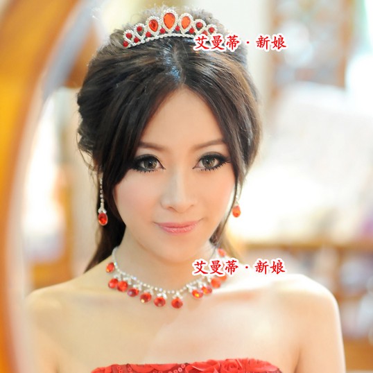 [STOCK TERBATAS] HEADPIECE WEDDING AKSESORIS RAMBUT TIARA PENGANTIN  TRP018