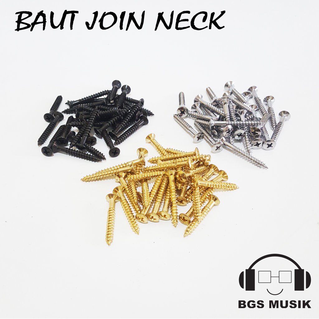 Baut Join Neck Gitar Elektrik - Skrup Join Neck Gitar Elektrik