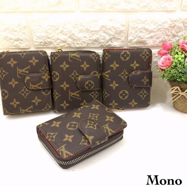 Ng5CodeDompet lv koin wanita dompet kecil serbaguna dompet Tumpuk(new Model) D86
