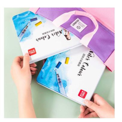 

Deli Solid Watercolor Set Cat Air Padat isi 24 73876 24 Warna 73876