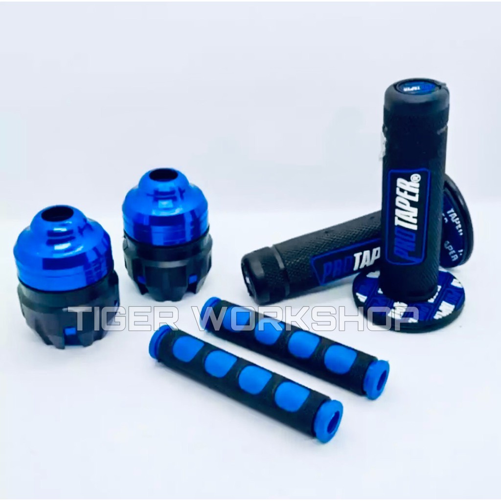 PAKET VARIASI MOTOR HANDGRIP PROTAPER + KARET HANDLE + JALU AS NAGA JUMBO UNIVERSAL UNTUK SEMUA MOTOR