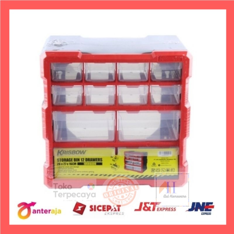 Krisbow Kotak Perkakas 12/Kotak Perkakas/tool box