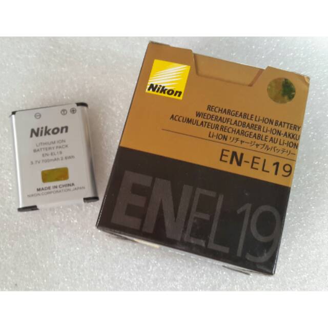 Baterai nikon En-el 19