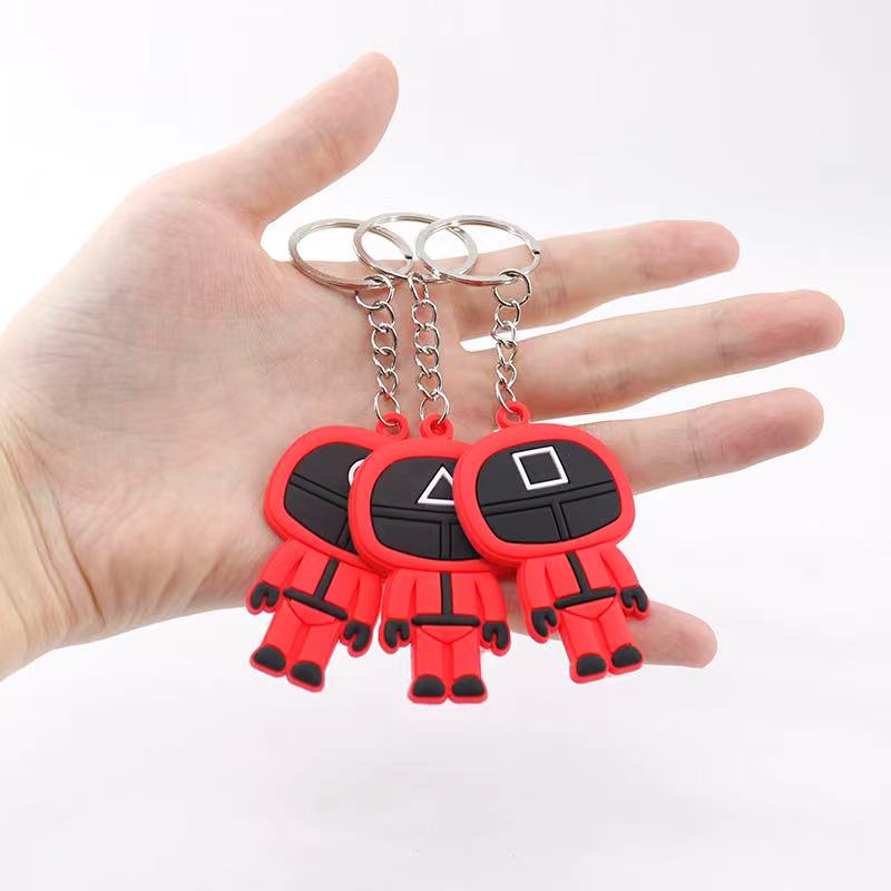 Key Chain Squid Game / Gantungan Kunci Squid Game / Karakter Lucu