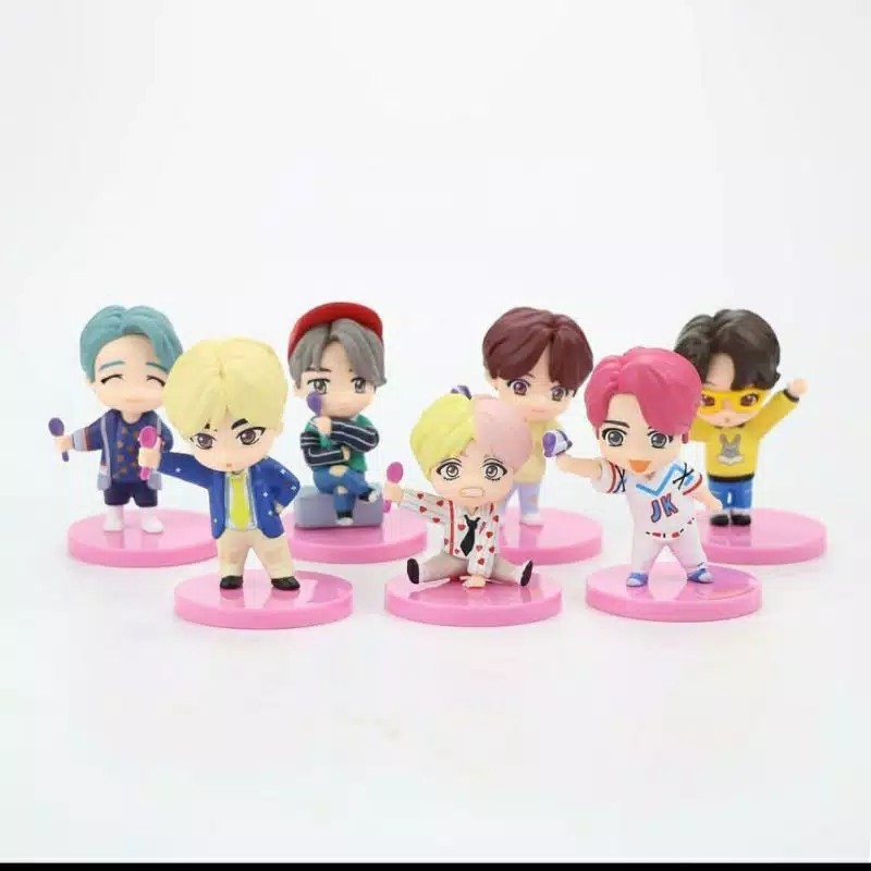 Ready Stock BTS X Baskin Robbins Mini Figure