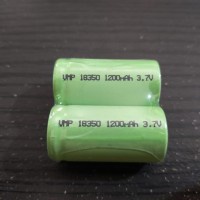 Baterai Recharge 18350 / Batre Cas 1200mah 3.7V