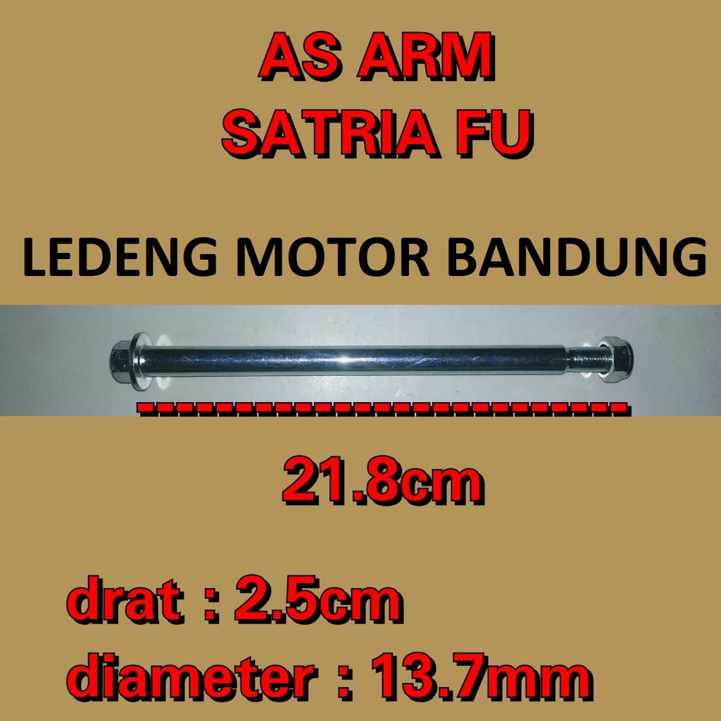 As Arm FU Satria 150cc atau Thunder 125cc Besi Swing Fork Suzuki Lokal