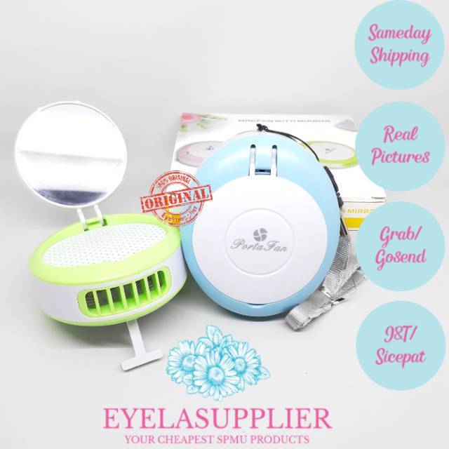 Blower Elektrik cermin mini air conditioning automatic fan untuk eyelash extension