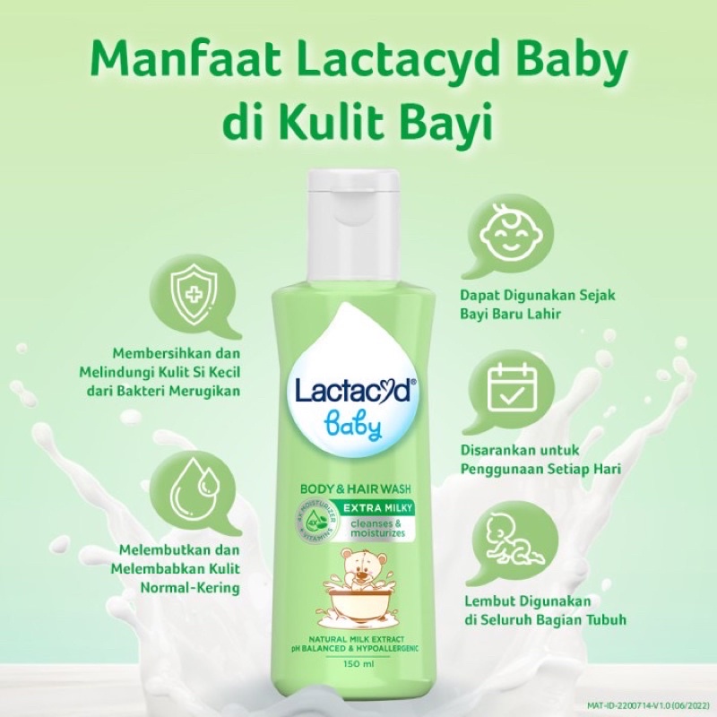 Lactacyd baby liquid - sabun perawatan kulit bayi