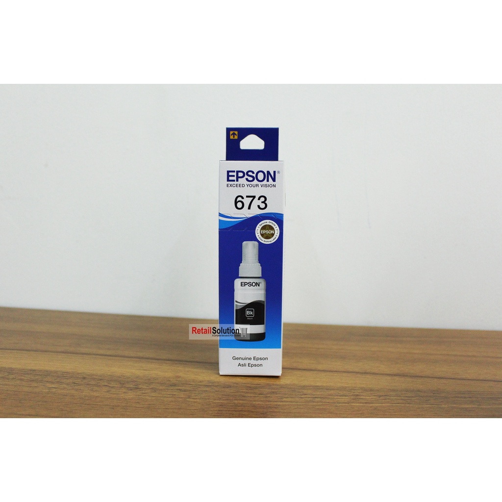 Tinta Epson 673 Black Original - Tinta Epson L805 L800 L850 L1800