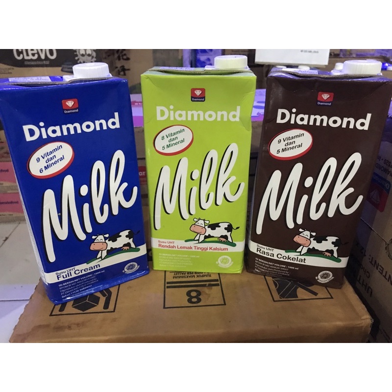 

Diamond Susu 1L UHT MILK