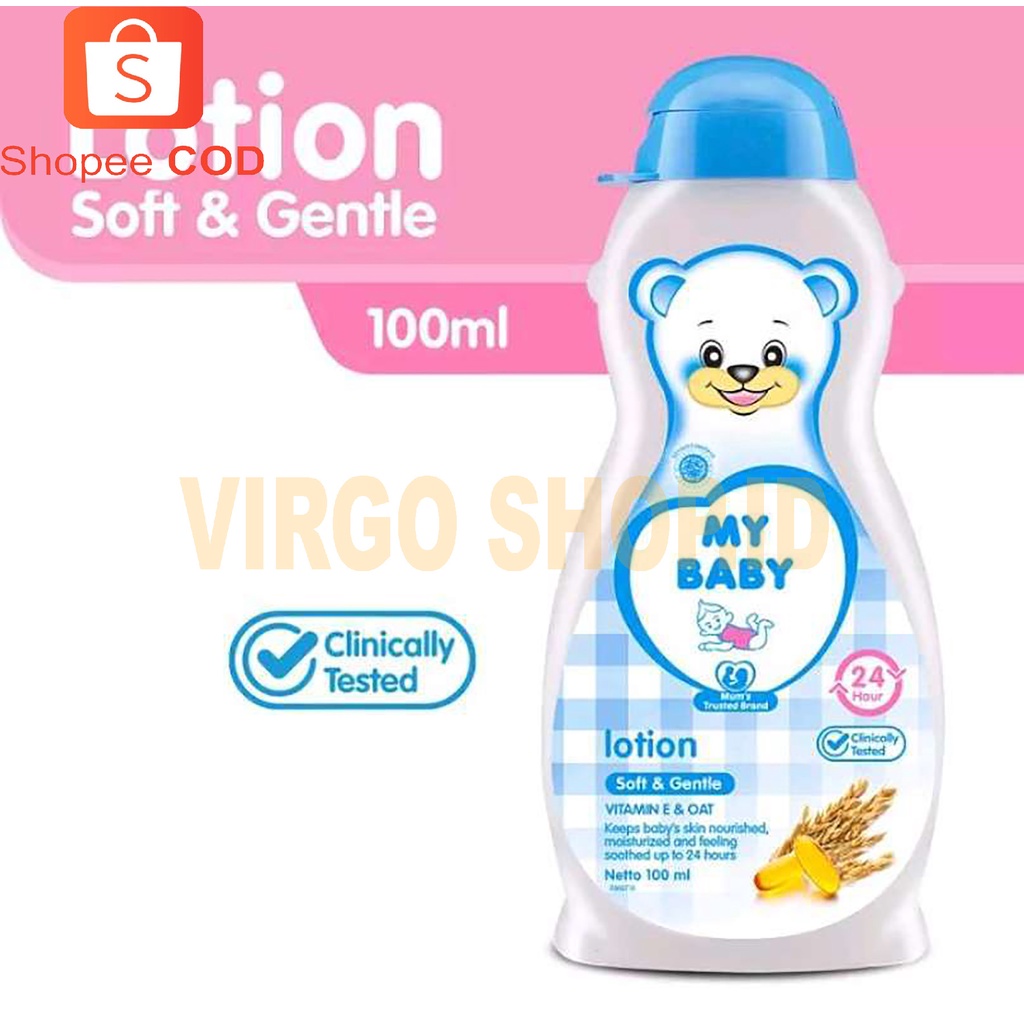 My Baby Lotion Soft &amp; Gentle Body Lotion Perawatan Kulit Bayi Lotion 100ml / Baby Lotion / Lotion Baby / Body Lotion Bayi / Body Lotion Baby / My Baby Lotion