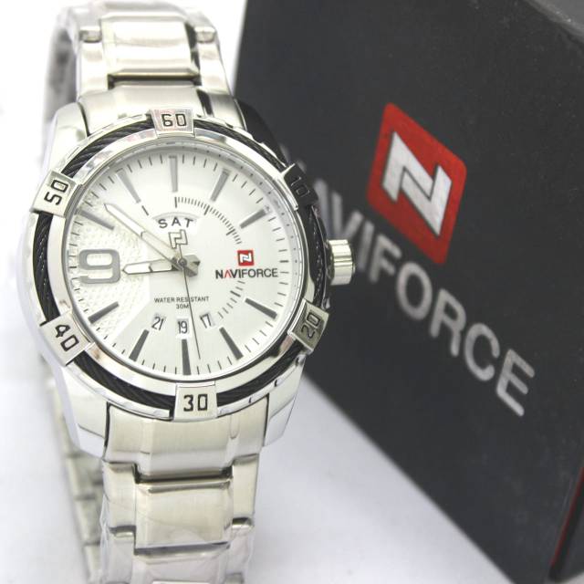 Jam Tangan Pria Naviforce Original Garansi 1 Tahun