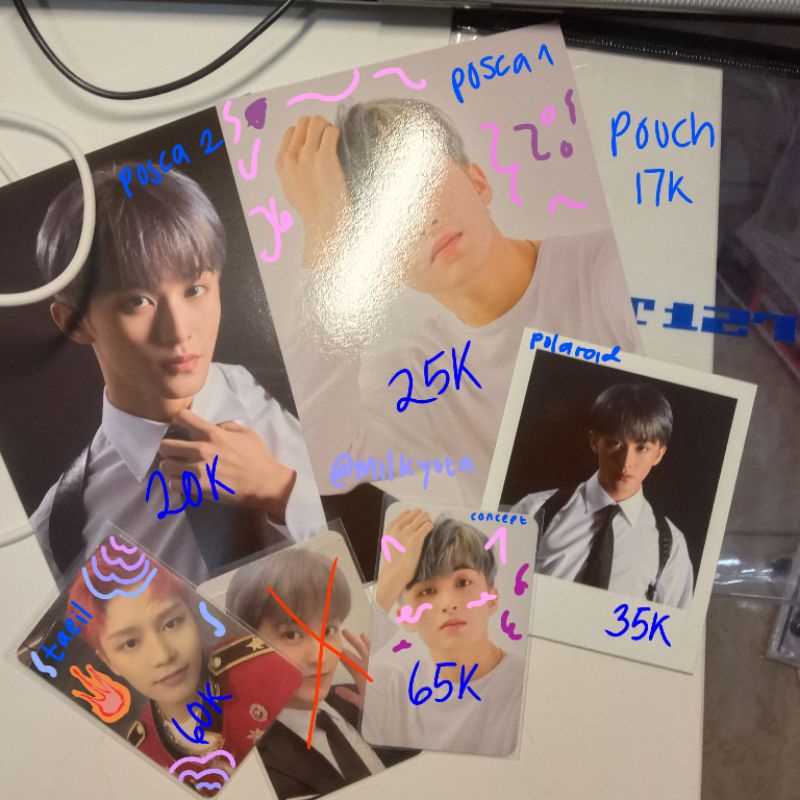 [READY] MARK PHOTOPACK PHOTOCARD POSCARD POLAROID TAEIL MONDE 1ST PLAYER