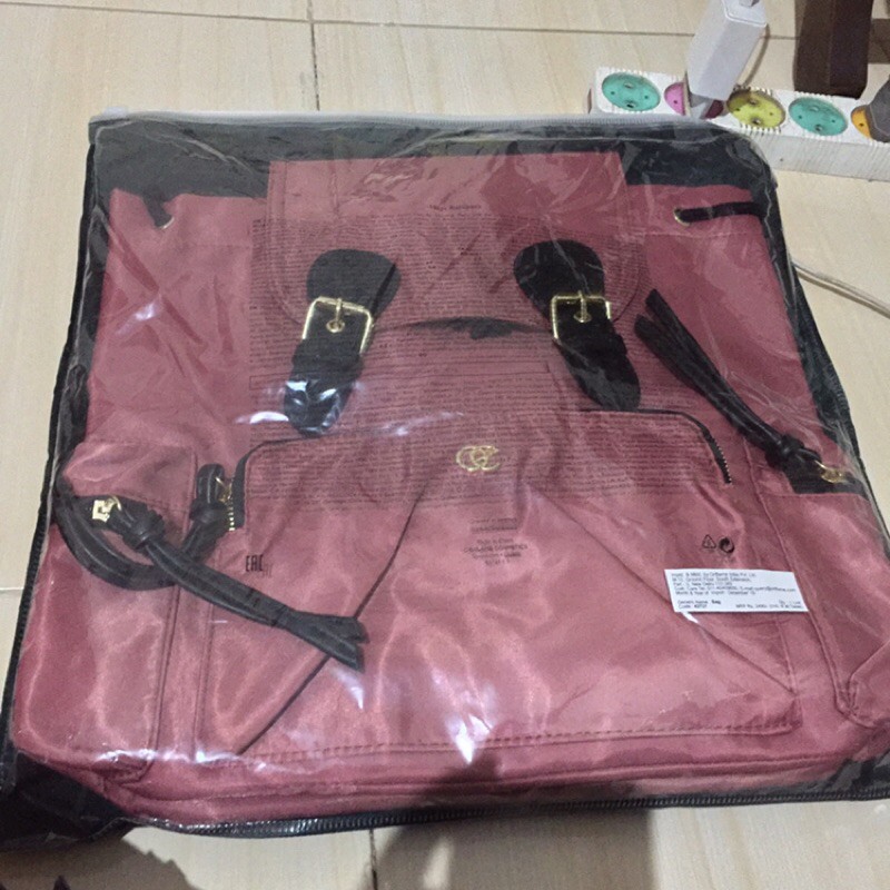 ransel pink tas oriflame backpack pink