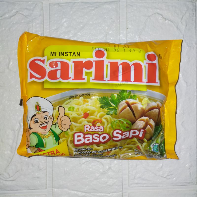 

SARIMI MI INSTAN RASA BAKSO / BASO SAPI 77g Warung Online