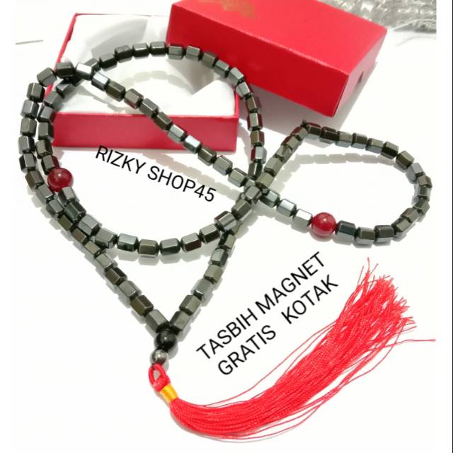 Tasbih magnet 99 biji magnet untuk kesehatan