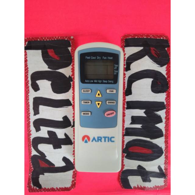 remot ac Artic original terlengkap