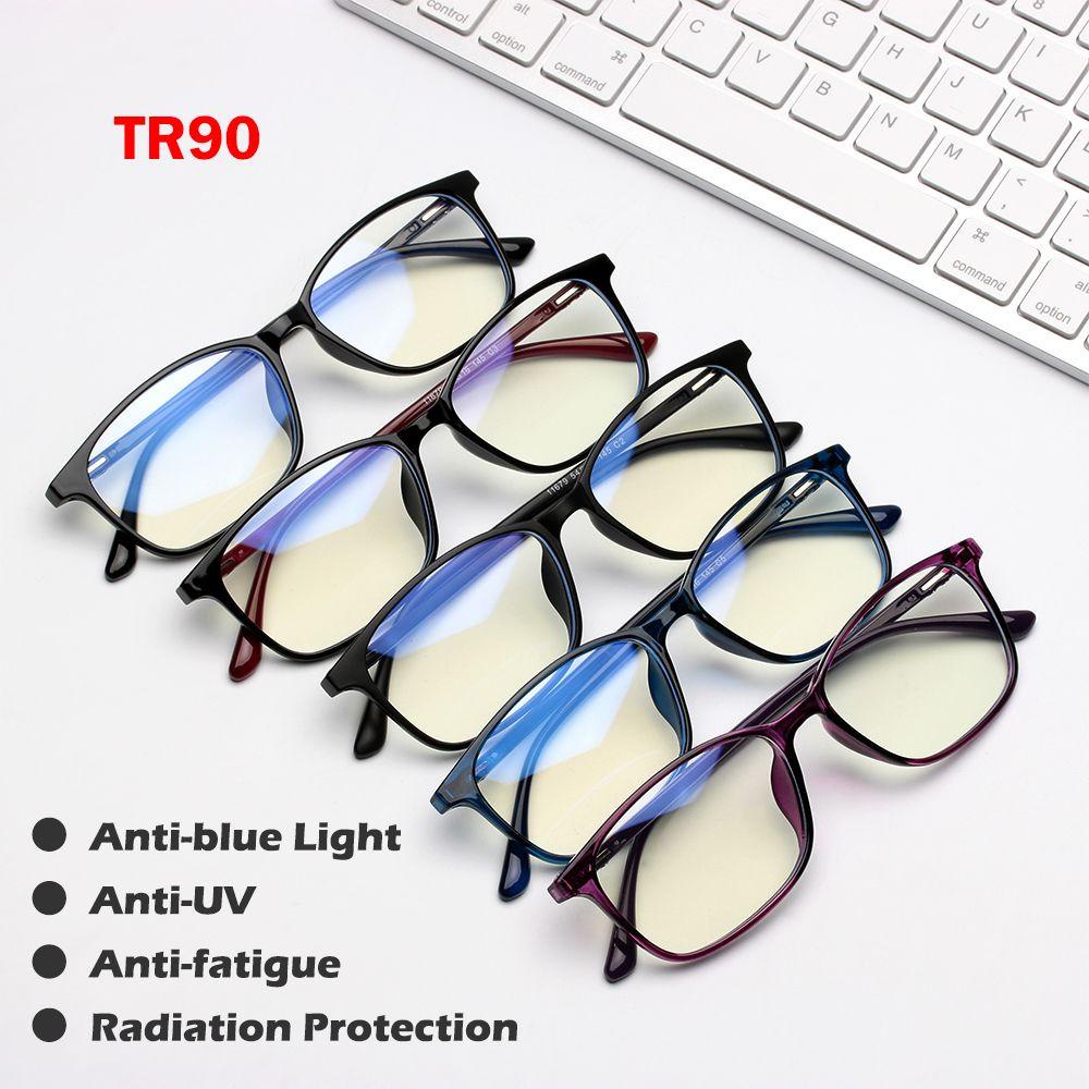 Lily Kacamata TR90 Fleksibel Baca Eyewear Perlindungan Radiasi UV Anti-Letih