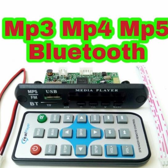 Kit modul MP3 MP4 MP5 BLUETOOTH DECODER BOARD WIRELESS AUDIO VIDEO Termurah