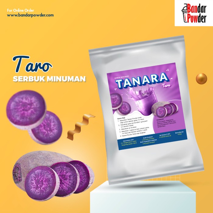 

DISKON - (BISA COD) Bubuk Taro 1kg - Minuman Aneka Rasa 1 Kg Bubble Drink - Bandar Powder