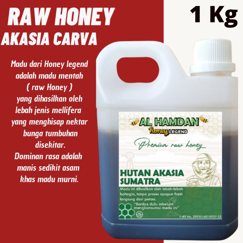 

Madu Murni Asli Raw Honey Nektar Bunga Akasia Carva