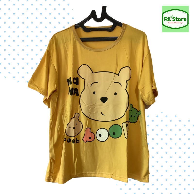 Baju Tidur Satu Set "Winnie The Pooh"
