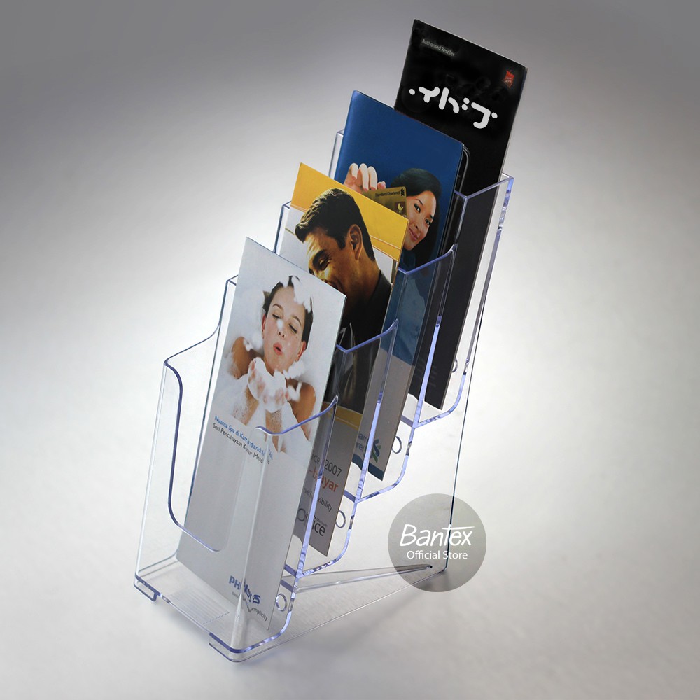 

[BMS Bekasi] Deflect-o Multi Pocket & Standall Display Acrylic