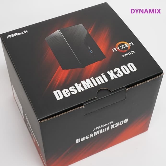 ASROCK DeskMini X300 Mini PC (AMD Zen Powered PC) - AMD Renoir Support | PC Mini Barebone Kosongan